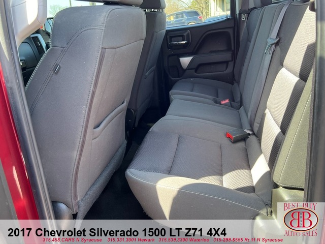 2017 Chevrolet Silverado 1500 LT Z71 4X4 Double Cab 