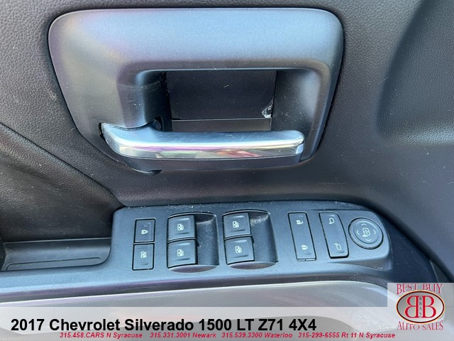 2017 Chevrolet Silverado 1500 LT Z71 4X4 Double Cab 