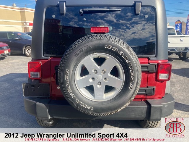 2012 Jeep Wrangler Unlimited Sport 4X4