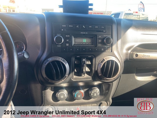 2012 Jeep Wrangler Unlimited Sport 4X4