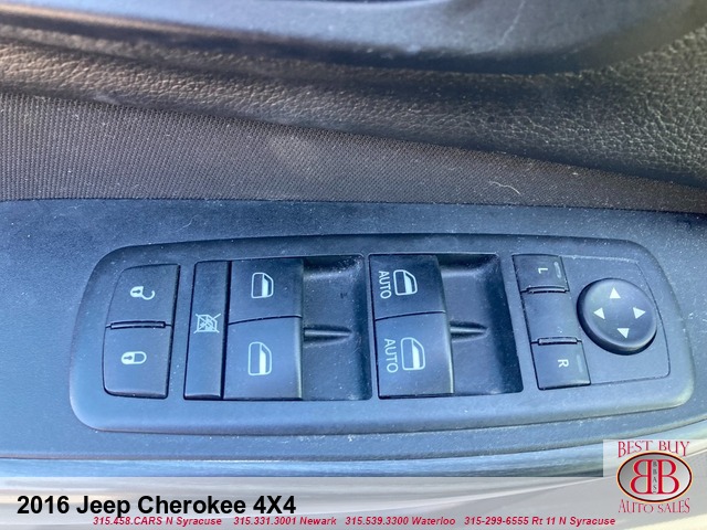 2016 Jeep Cherokee 4X4