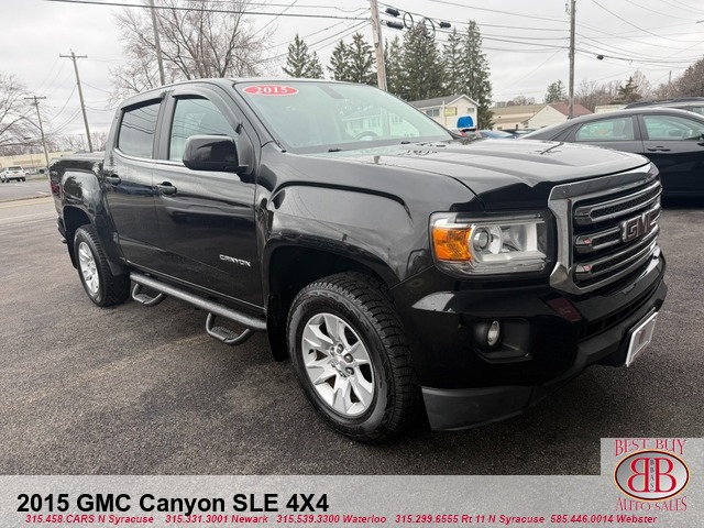 2015 GMC Canyon SLE 4X4 Crew Cab INCOMING
