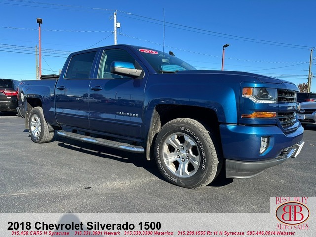 2018 Chevrolet Silverado 1500 LT Z71 4X4 Crew Cab