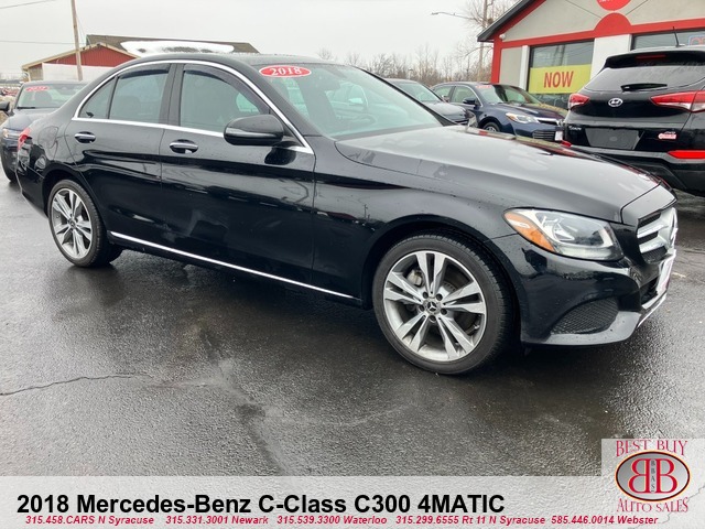 2018 Mercedes-Benz C-Class C300 4MATIC