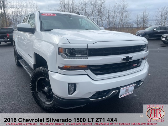 2016 Chevrolet Silverado 1500 LT Z71 4X4 Crew Cab 