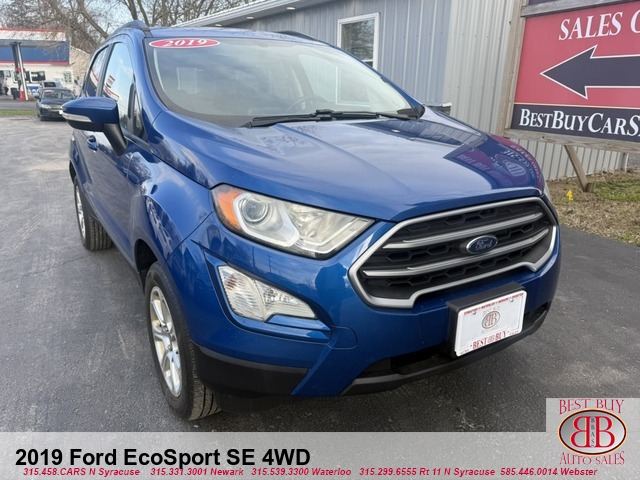 2019 Ford EcoSport SE 4WD