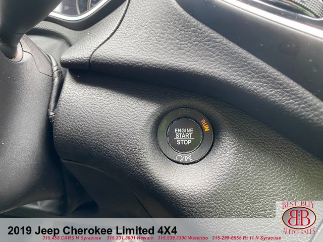 2019 Jeep Cherokee Limited 4X4 