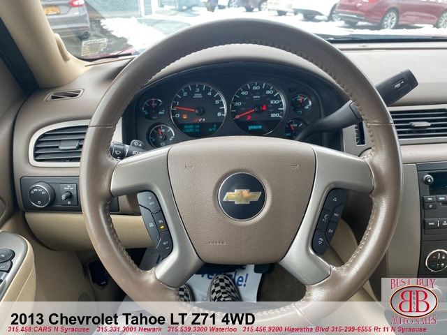 2013 Chevrolet Tahoe LT Z71 4X4