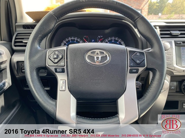 2016 Toyota 4Runner SR5 4X4