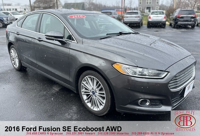 2016 Ford Fusion SE Ecoboost AWD
