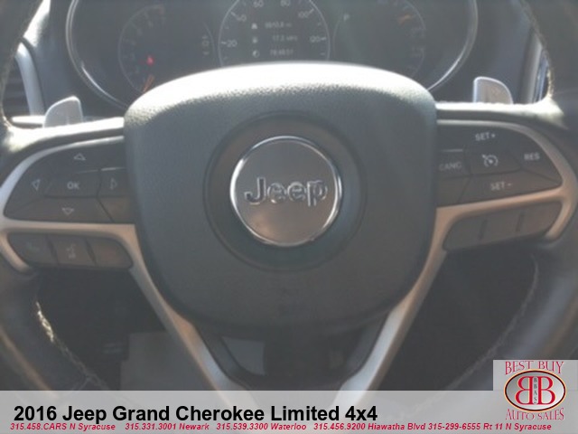 2016 Jeep Grand Cherokee Limited 4X4