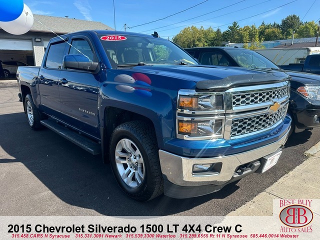 2015 Chevrolet Silverado 1500 LT 4X4 Crew Cab