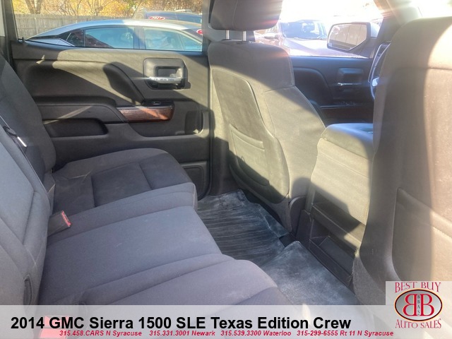 2014 GMC Sierra 1500 SLE Texas Edition Crew Cab 4x4
