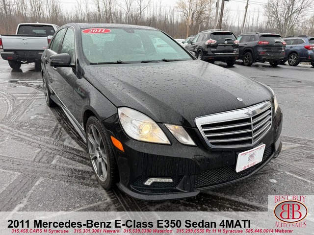 2011 Mercedes-Benz E-Class E350 Sedan 4MATIC