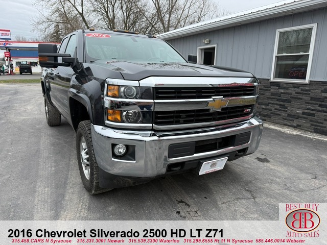 2016 Chevrolet Silverado 2500HD LT 4X4 Double Cab