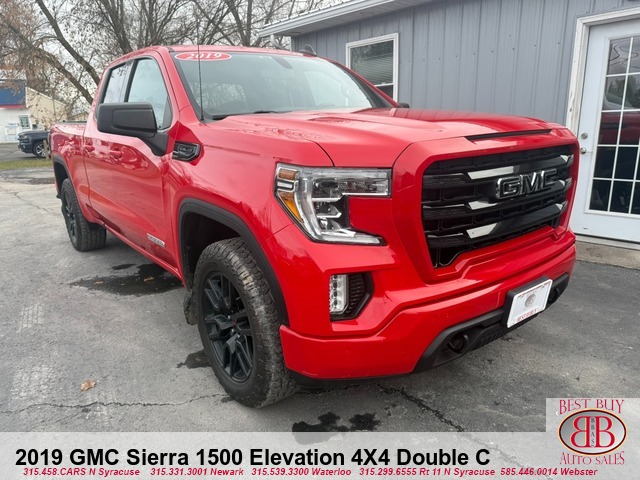 2019 GMC Sierra 1500 Elevation 5.3L V8 4X4 Double Cab