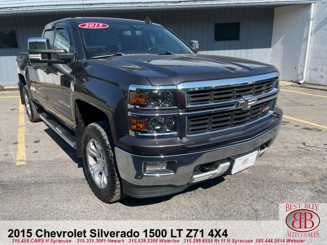 2015 Chevrolet Silverado 1500 LT Z71 4X4 Double Cab 