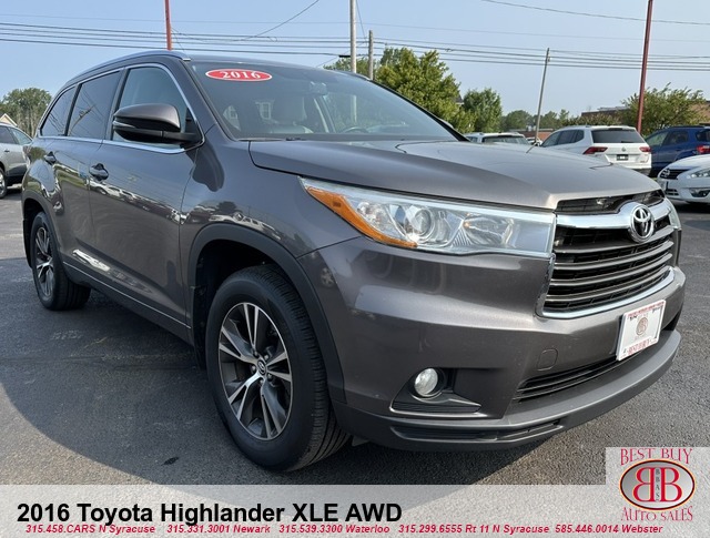 2016 Toyota Highlander XLE AWD