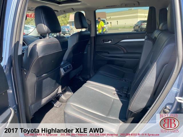 2017 Toyota Highlander XLE AWD