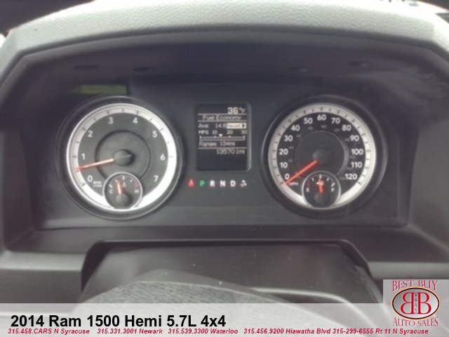 2014 RAM 1500 Tradesman Hemi 5.7L Quad Cab 4X4
