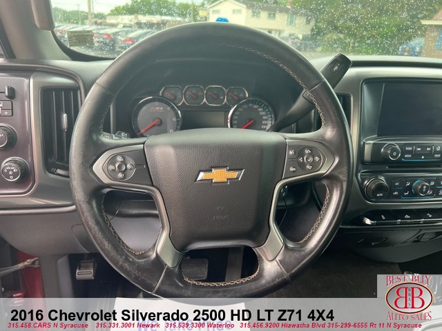 2016 Chevrolet Silverado 2500HD LT Z71 4X4 Double Cab 