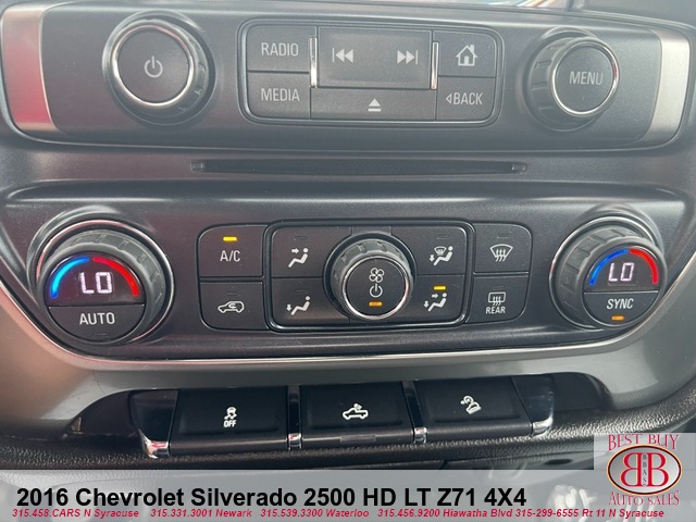 2016 Chevrolet Silverado 2500HD LT Z71 4X4 Double Cab 