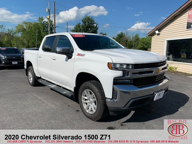 2020 Chevrolet Silverado 1500 Z71 4X4 Crew Cab 