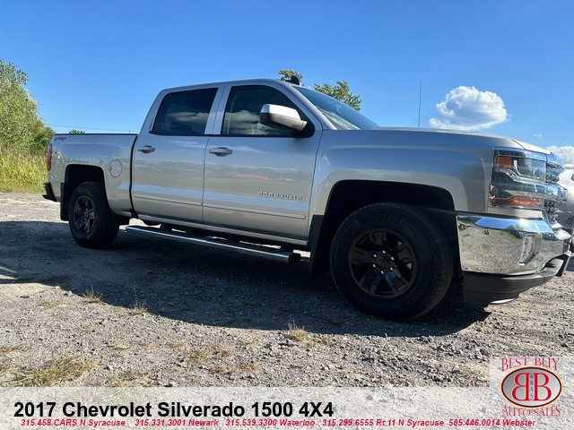 2017 Chevrolet Silverado 1500 LT 4X4 Crew Cab