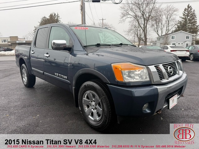 2015 Nissan Titan Texas SV V8 4X4 Crew Cab