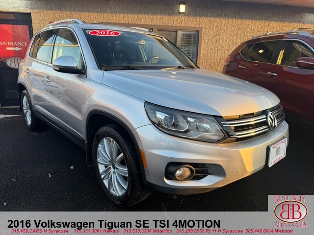 2016 Volkswagen Tiguan SE TSI 4Motion