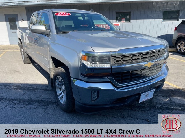 2018 Chevrolet Silverado 1500 LT 4X4 Crew Cab