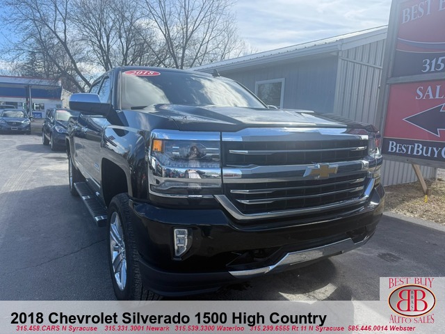 2018 Chevrolet Silverado 1500 High Country 4X4 Crew Cab