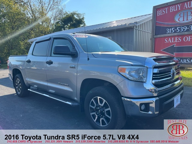 2016 Toyota Tundra SR5 iForce 5.7L V8 4X4 CrewMax