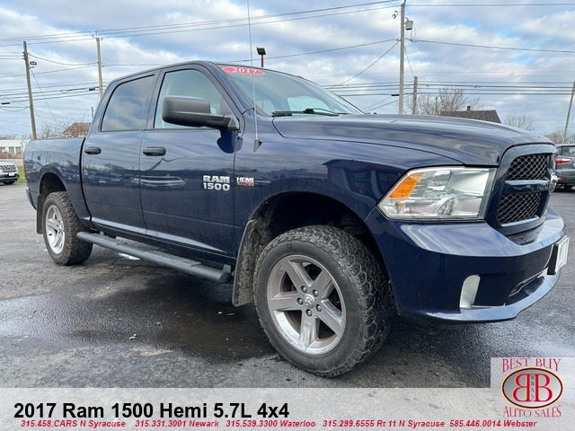 2017 RAM 1500 Tradesman Hemi 5.7L 4X4 Crew Cab SWB