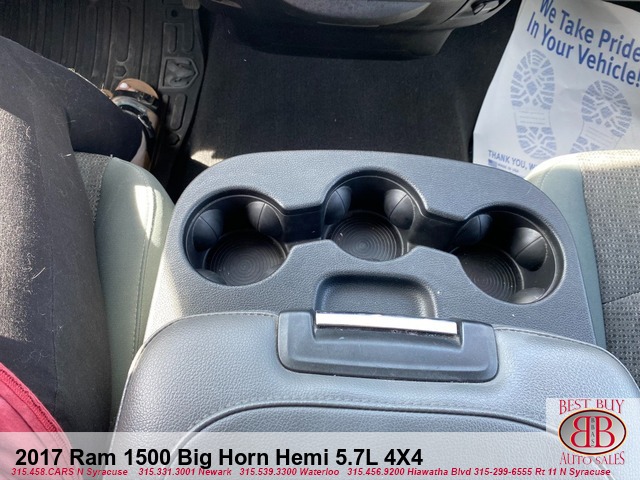 2017 RAM 1500 Big Horn 5.7L Hemi Quad Cab 4WD