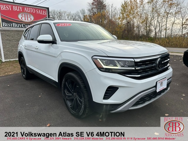 2021 Volkswagen Atlas SE V6 4MOTION INCOMING