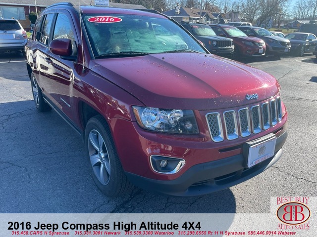 2016 Jeep Compass High Altitude 4X4