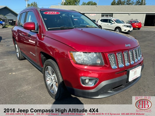 2016 Jeep Compass High Altitude 4X4