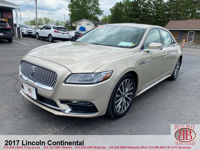 2017 Lincoln Continental Select AWD