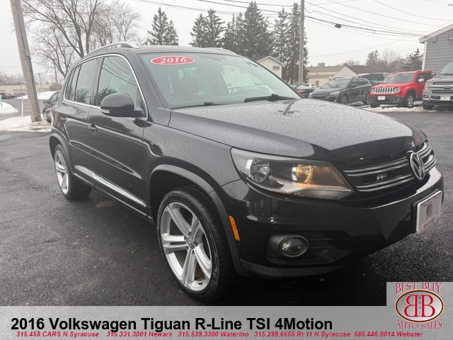 2016 Volkswagen Tiguan R-Line TSI 4Motion