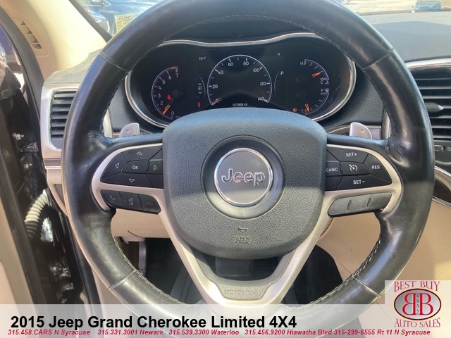 2015 Jeep Grand Cherokee Limited 4X4