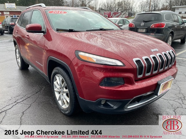 2015 Jeep Cherokee Limited 4X4