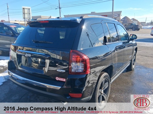 2016 Jeep Compass High Altitude 4X4