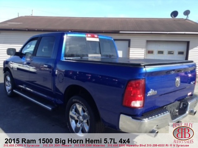 2015 RAM 1500 Big Horn Hemi 5.7L Crew Cab 4X4