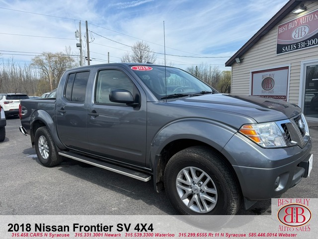 2018 Nissan Frontier SV 4X4 Crew Cab