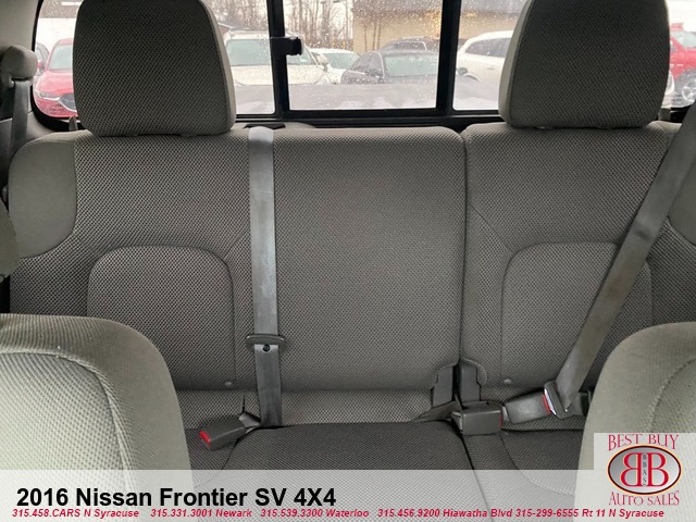 2016 Nissan Frontier Crew Cab 4X4