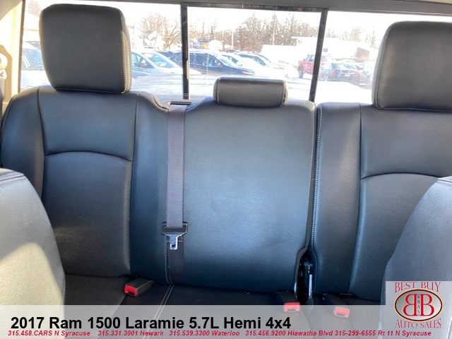 2017 RAM 1500 Laramie 5.7L Hemi Quad Cab 4X4