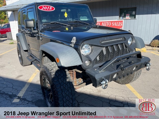 2018 Jeep Wrangler Unlimited Sport 4X4