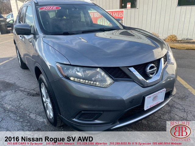 2016 Nissan Rogue SV AWD INCOMING