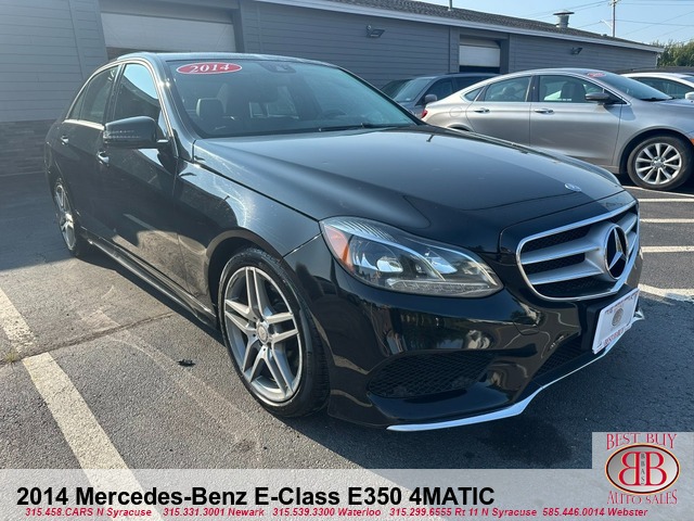 2014 Mercedes-Benz E-Class E350 4MATIC